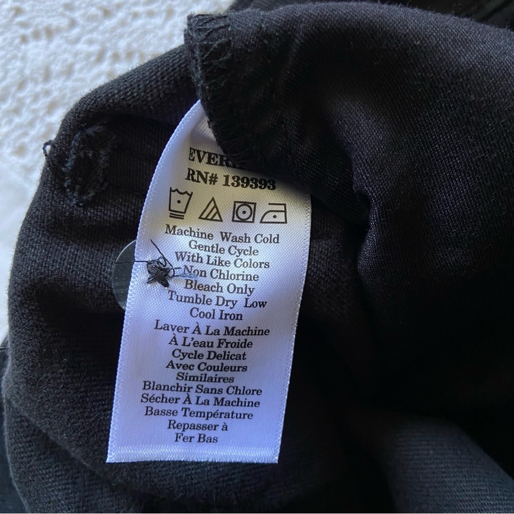Everlane The Organic Wide-Leg Pant - Picture 12 of 14